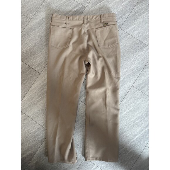 Wrangler Other - Vintage Wrangler Western Pants Rancher Mens Size 40 x 32 Cowboy Straight Tan